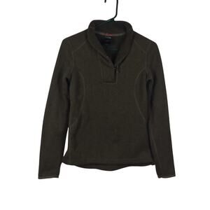 The North Face Crescent Shawl Toggle Pullover Sweater Women’s Medium Brown
